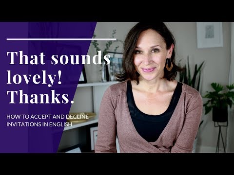 How to Accept and Decline Invitations in English Politely and Confidently