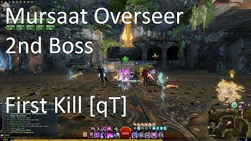 Gw2 [qT] 2nd Boss - Mursaat Overseer - First Kill 2nd Raid
