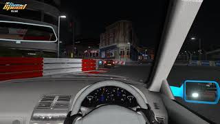 Night racing at South City with AI drivers in Live for Speed screenshot 5