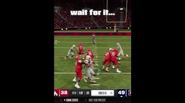 backup qb makes nice break tackle #collegefootball25 #collegefootball #football #music #fyp