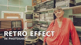 Retro Vintage Photo Effect in Photoshop and Camera Raw