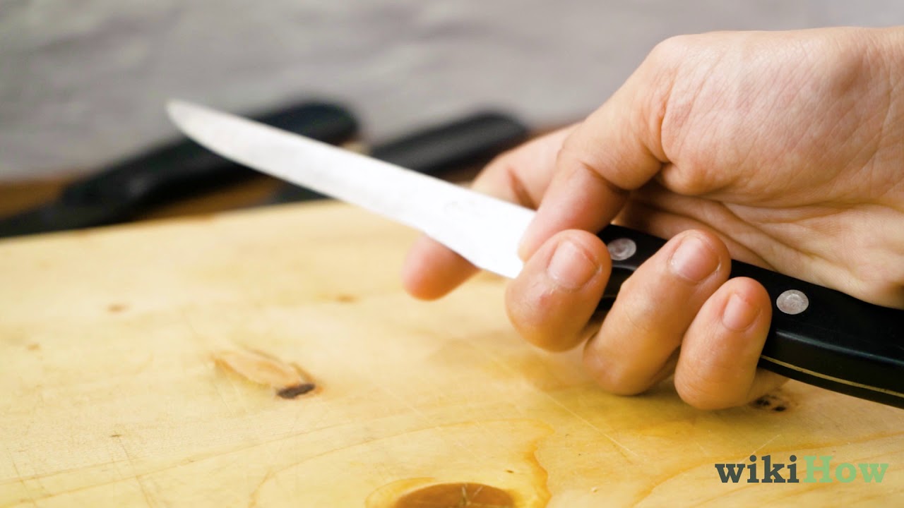 How to Use a Knife (with Pictures) - wikiHow