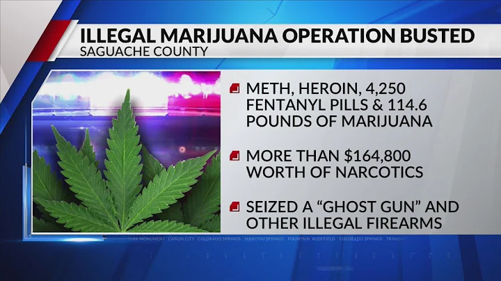 Illegal marijuana operation, “ghost gun” and narcotics seized in Southern Colorado bust