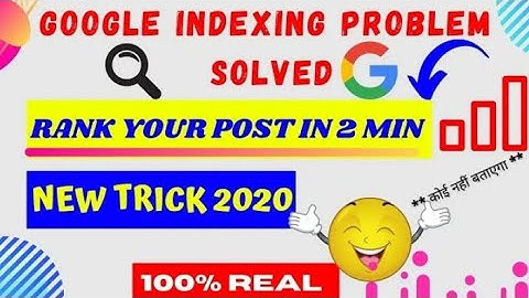 How to index or Post / 7 Proven strategies To index your blog post Fast On Google #index #google
