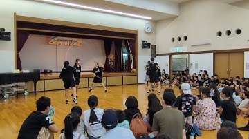 小泉わくわく祭2025 中学生イベントパフォーマンス(餃子) ダブルダッチスクールクローバー