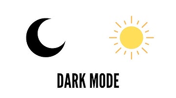 Dark Mode - CSS and JavaScript Only