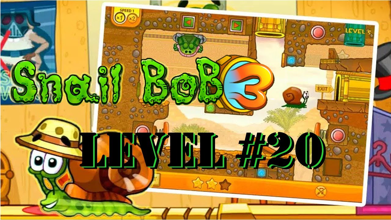 Snail Bob 3 Walkthrough Level 20 YouTube snail-bob-3-walkthrough-level-20-youtube