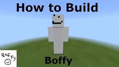 |How to Build Boffy (v.1)| Minecraft Skin Tutorials