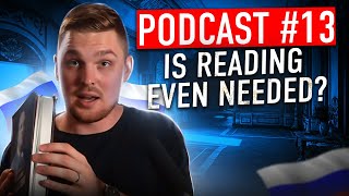 My opinion on reading books | Russian Podcast