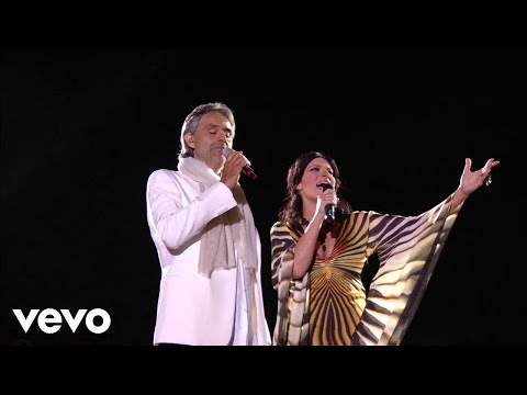 Andrea Bocelli, Laura Pausini - Dare To Live (HD) ft. Laura Pausini