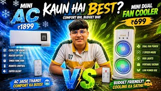 "I Tested Mini Ac vs RGB Cooler From Amazon India --Shoking result! 😱 " 