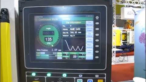 SEYI Servo Press @ 135 SPM with ORII feeder