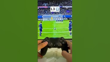 3rd Man Free Kick Tutorial In FC 25 ↙️