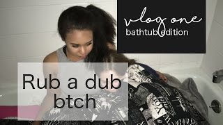 vlog #1 *bathtub edition* | 2:30am