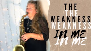 Joan Armatrading THE WEAKNESS IN ME - Saxophone Instrumental Cover By Marshali Scott