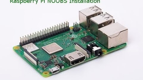 How to install NOOBS on a SD card for your Raspberry Pi