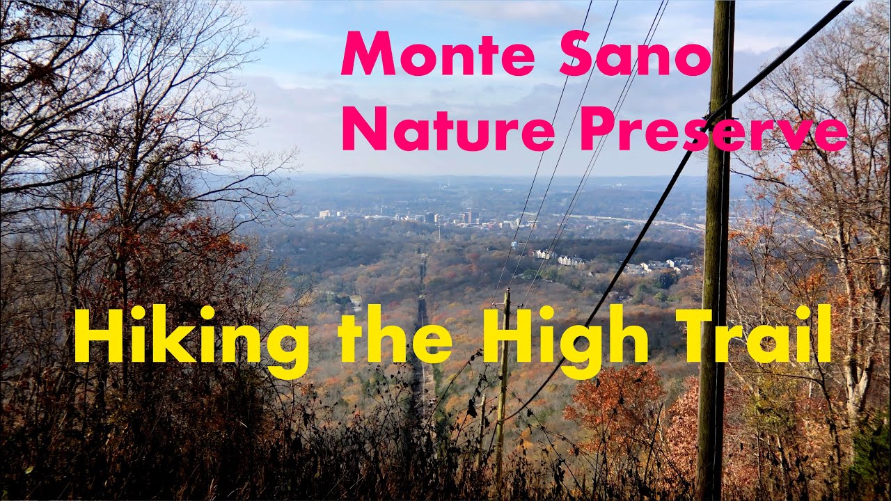Hiking the High Trail in Monte Sano Nature Preserve, Alabama