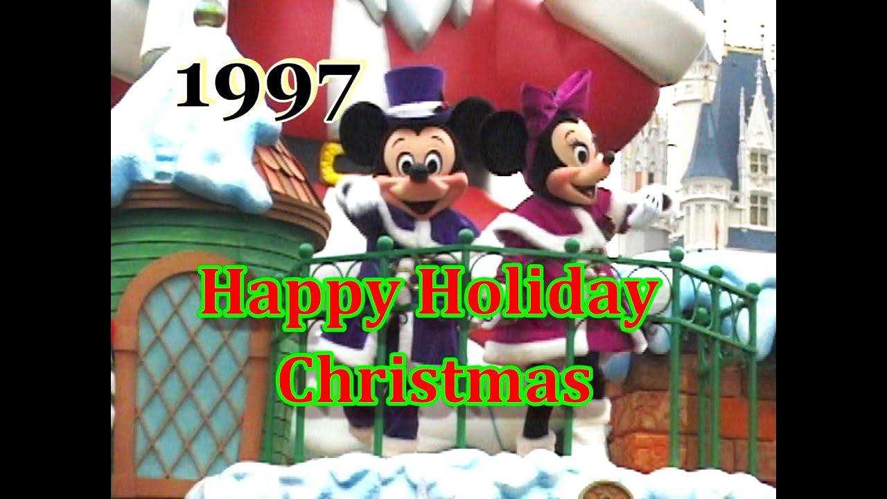 TDL】最前列完全版 ハッピーホリデークリスマス1997 - YouTube