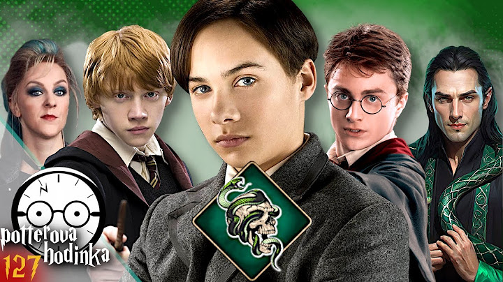 Všechny postavy v Harry Potterovi, které mluvily hadím jazykem!🐍