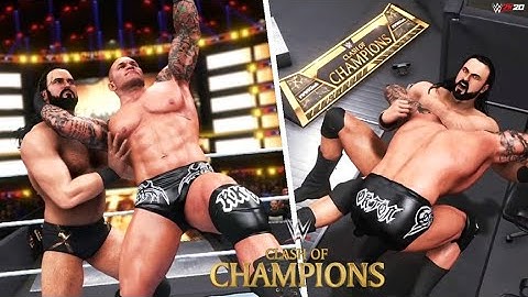 WWE 2K20: Drew McIntyre vs Randy Orton | Clash of Champions 2020 - Prediction Highlights