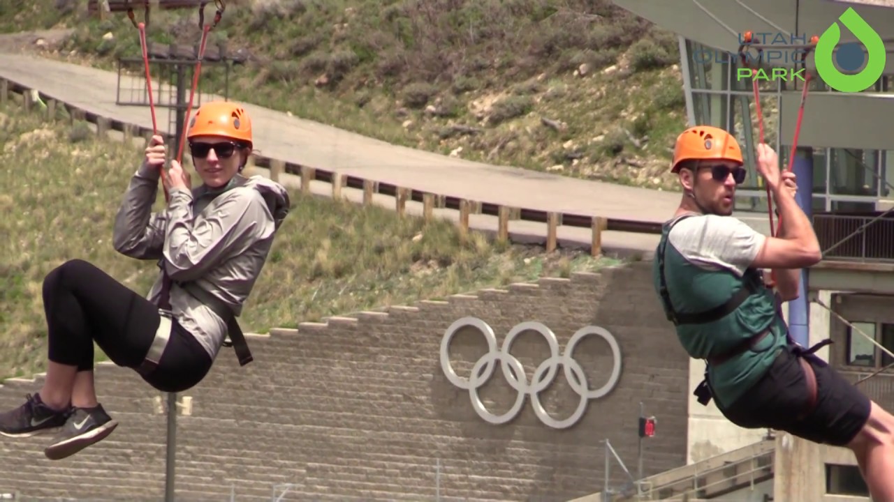 Utah Olympic Park Zip Line Tour YouTube