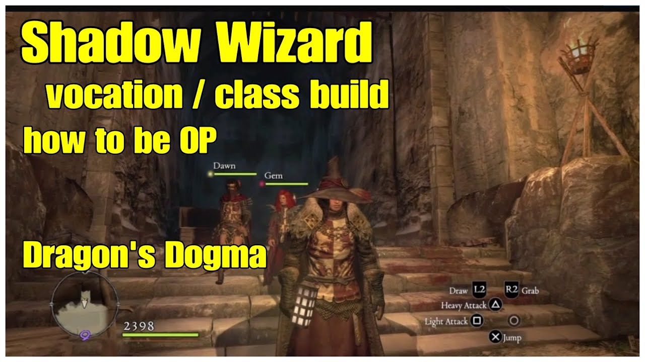 Best Class Build To Be Op Shadow Wizard Dragon S Dogma By Data1b4