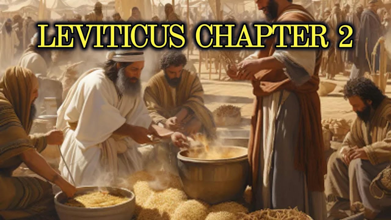 Leviticus 2 Instructions for Grain Offerings YouTube