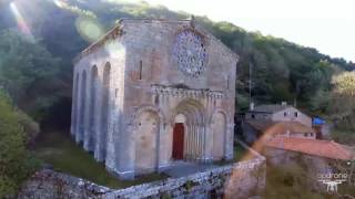 Drone - Santo Estevo de Rivas de Miño - Ribeira Sacra.