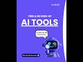 Free AI Tools: No Sign-up Required