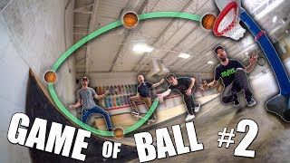 GAME OF B.A.L.L. #2 | MINI INDOOR BASKETBALL TRICKSHOTS!