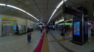 Станция Синдзюку в Токио VR 360 8K (Sinjuku station, Tokyo)