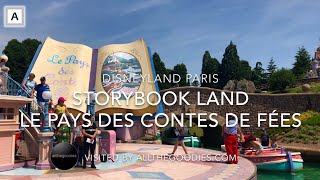 Miniature models in Disney's Storybook Land, Disneyland Paris | Virtual travel by allthegoodies.com