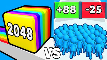 Happy Cubes 2048 vs Court Master - Gameplay Walkthrough Android, iOS (Max Level, New Update) 