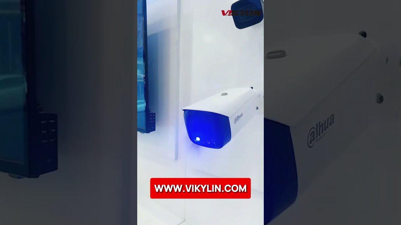 Dahua IP Camera With Motion Activated Audible Warning Deters Intruders