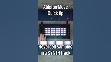 Reversed samples in a SYNTH track??? | Ableton Move quick tip