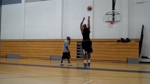 Dre Baldwin: Moving Shooting Drill - Sideline-To-Middle Running Pt. 1 | NBA Basketball Workouts