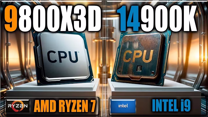 9800X3D vs 14900K Benchmarks - Gaming Benchmarks / Applications Tests