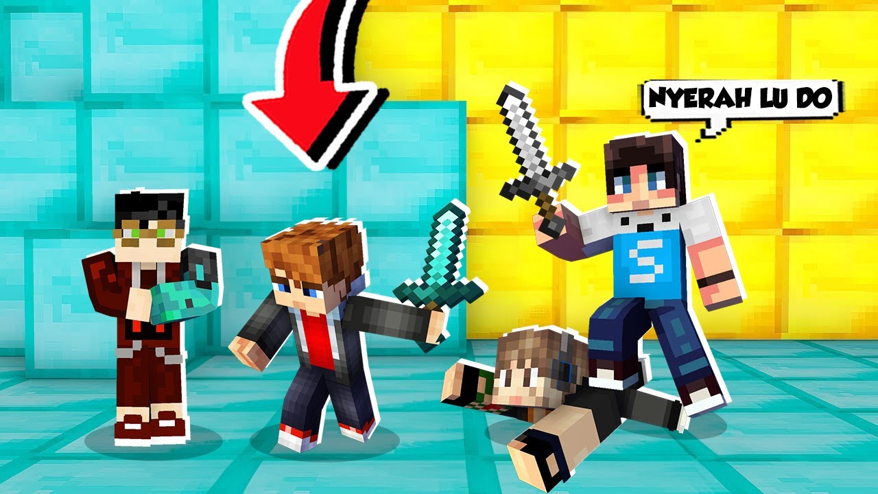 KITA BAKU HANTAM DI SEMUA GAME DI SERVER MINECRAFT!!!