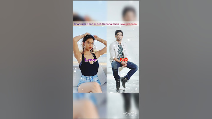 Shahrukh Khan ki beti Suhana Khan love proposal and actres #suhanakhan #love #proposal #shorts