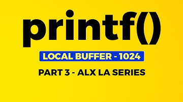 PRINTF - HOW TO ADD A LOCAL BUFFER OF 1024