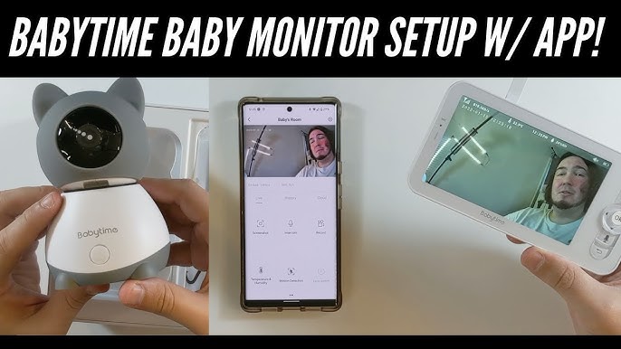 Matosio Babyphone Caméra, Baby Monitor Vidéo, Grand écran LCD HD 7