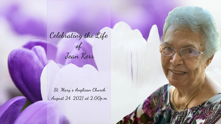Celebrating The Life of Jean Kerr