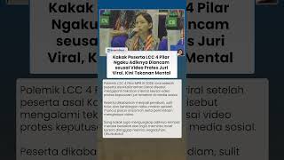 Kakak Peserta LCC 4 Pilar Ngaku Adiknya Diancam seusai Protes Keputusan Juri, Kini Tekanan Mental