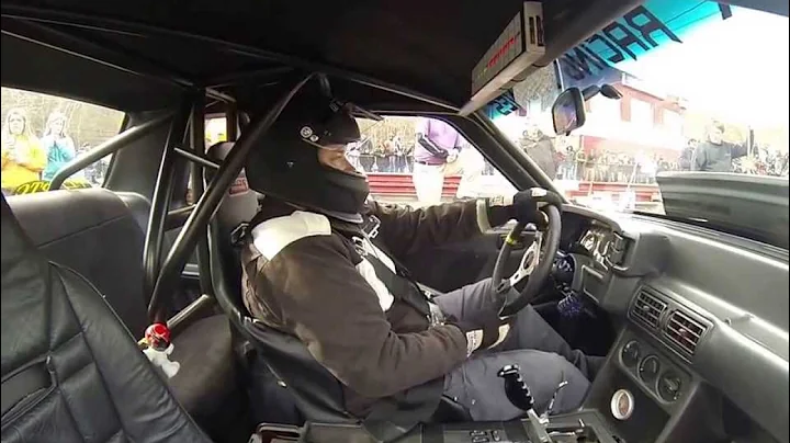 incar video of Jon Baker's wreck at Tennessee Stre...