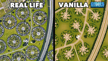 Rebuilding Real Life Locations in Cities: Skylines without mods | Brondby Garden City in Denmark