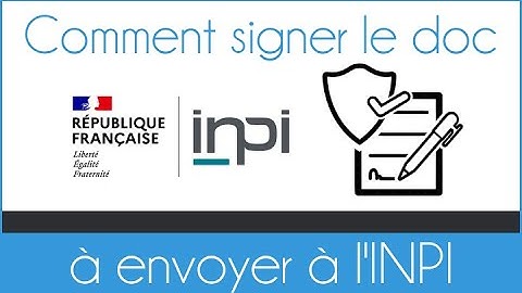 Comment régler le problème de signature électronique sur le site e-procedure INPI