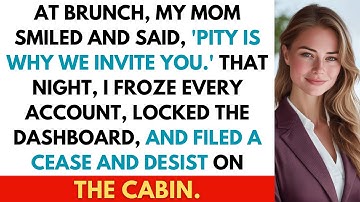 At Brunch, My Mom Smirked “You’re Lucky We Even Include You—Pity Runs Deeper Than Inheritance Here”