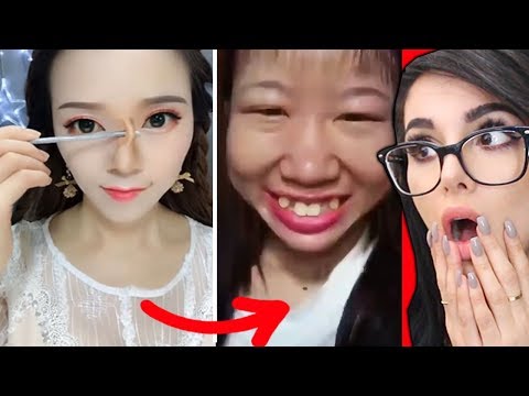 Best VIRAL Asian Makeup Transformations + Tutorials Compilation 2