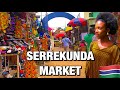 Serrekunda Market: Shopping For Souvenirs | GAMBIA VLOG