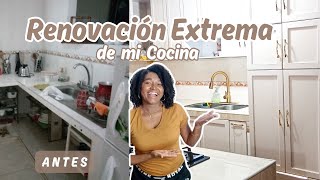 RENOVACION y CAMBIO EXTREMO | De una cocina antigua a una moderna y elegante | DIY | Makeover